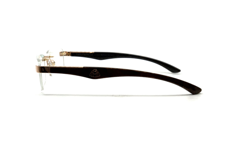 Maybach Eyewear - The Artist III (Rose Gold/Walnut Burr/Carbon)