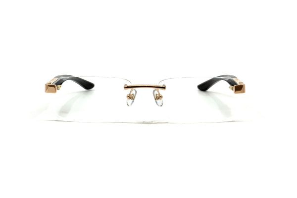 Maybach Eyewear - The Artist III (Rose Gold/Walnut Burr/Carbon)