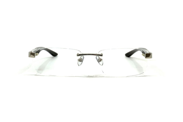 Maybach Eyewear - The Artist III (Platinum/Fango BEM/Silver Outline/Mother-of-Pearl/Ebony)